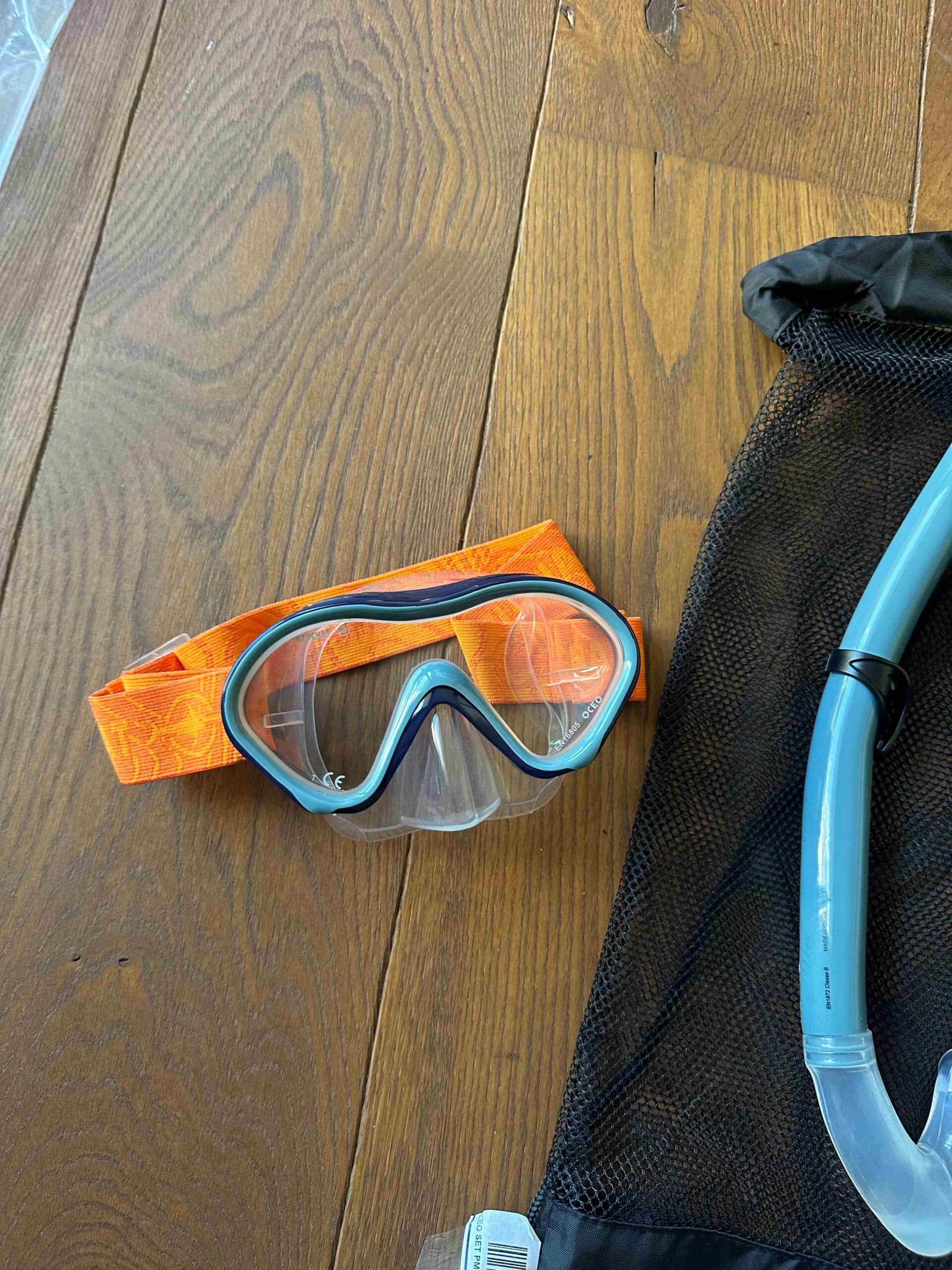 Photo 4 de l'annonce: Kit palmes masque tuba Beuchat oceo taille 27-31