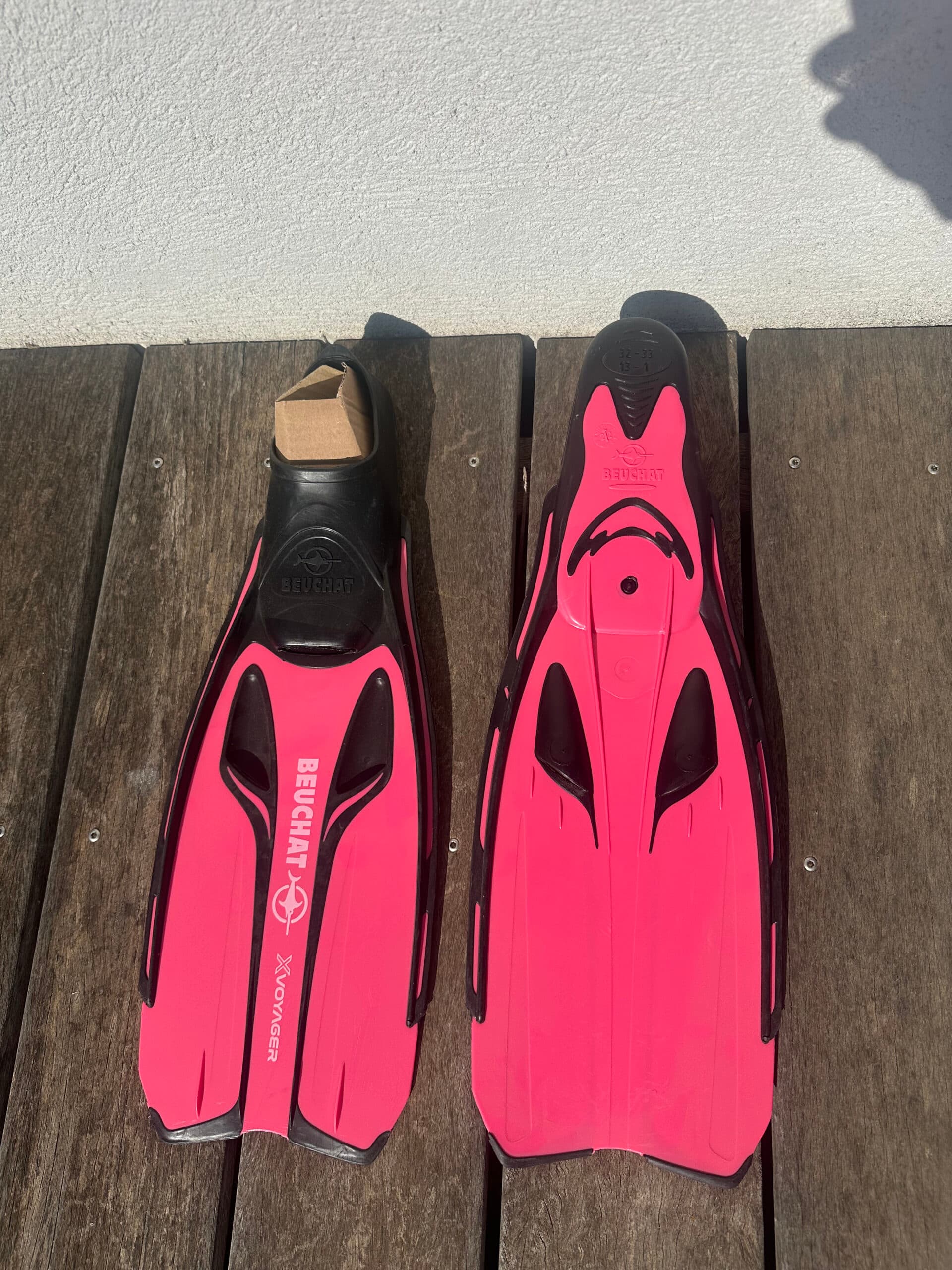 Photo 2 de l'annonce: Palme Beuchat X-Voyageur Rose taille 32-33