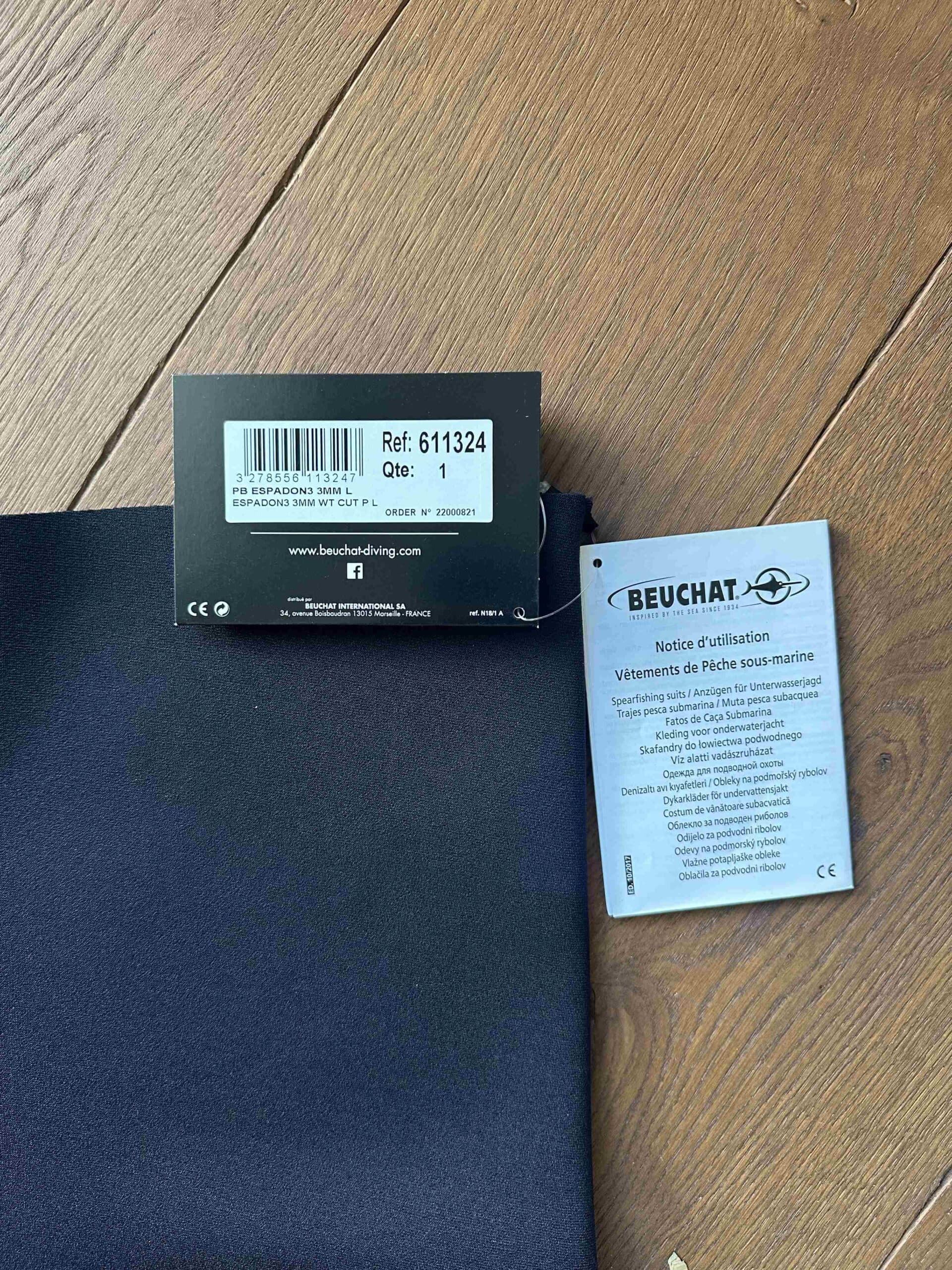 Photo 2 de l'annonce: Pantalon neuf Beuchat 3mm Taille L