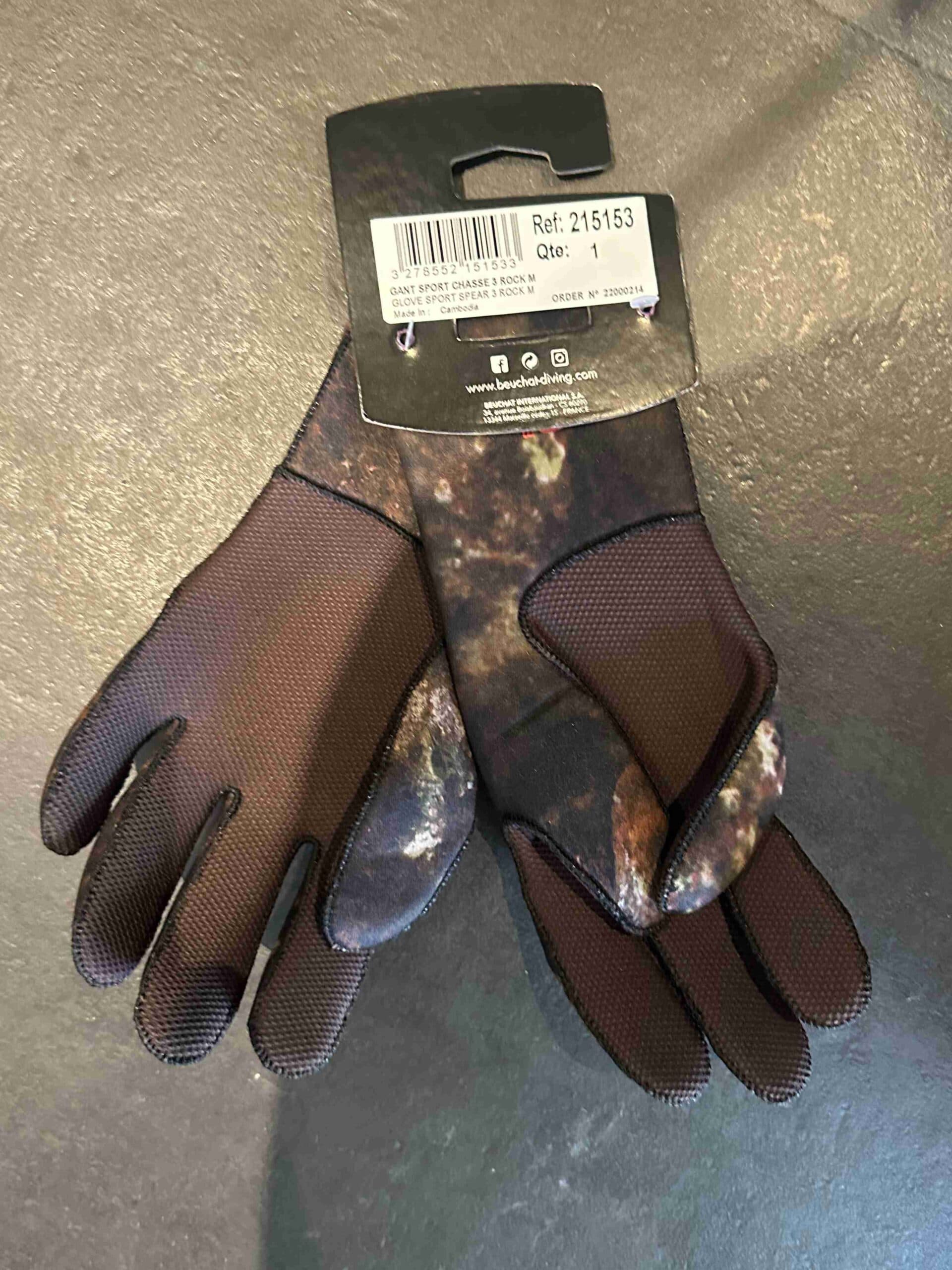 Photo 2 de l'annonce: Gants Beuchat 3mm rocksea Taille M